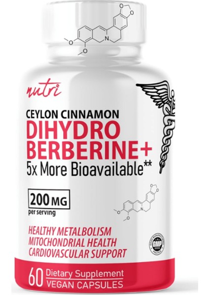 Ceylon Cinnamon - Dihydroberberine 200 mg 60 Capsul
