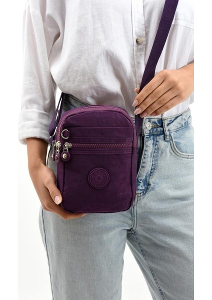 Mini Bayan Postacı Çanta Çapraz Askılı Kadın Omuz Çantası Telefon Çantası 571 Collection 14*20 cm