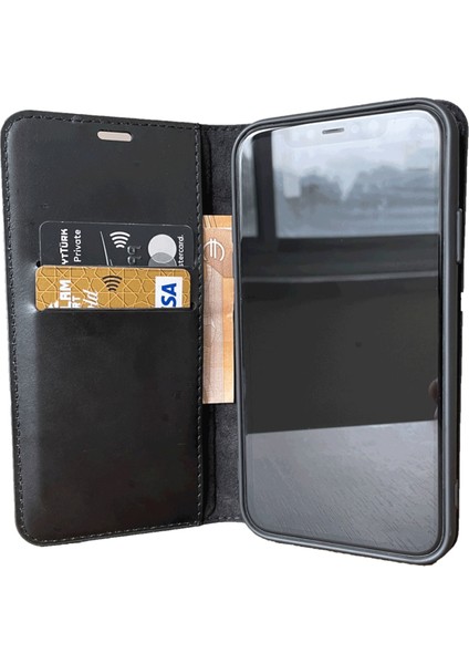 Tecno Camon 18 Cüzdanlı Kapaklı Kılıf Kartlıklı Standlı Kopçalı