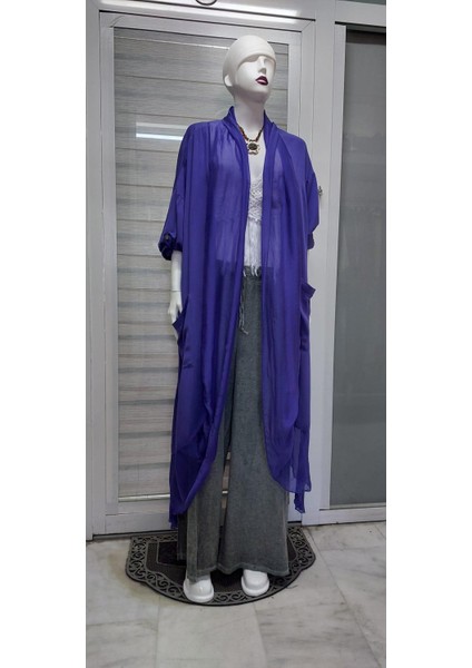 Itayan Ipek Detaylı Kaftan