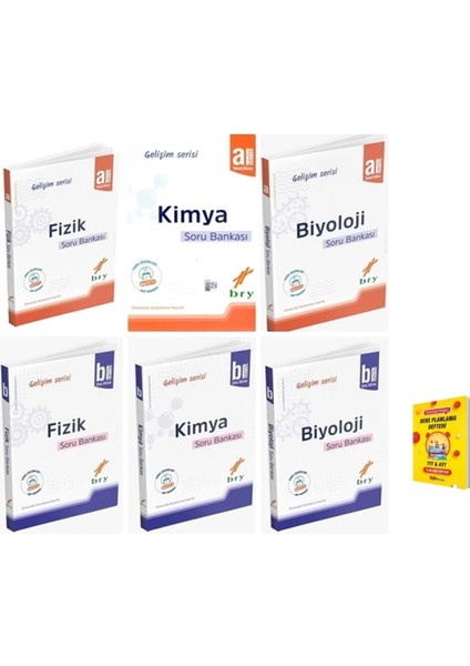 A-B Serisi Fizik Kimya Biyoloji Video Çözümlü Soru Bankası