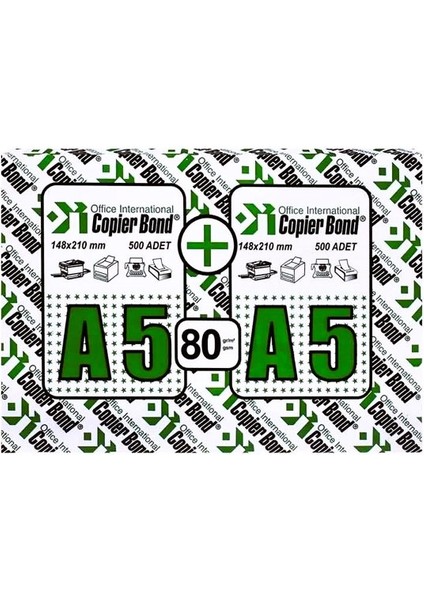 A5 80gr Fotokopi Baskı Kağıdı 5000 Sayfa