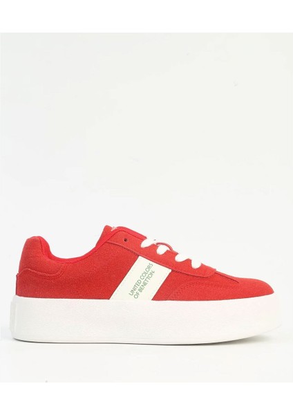 Benetton Kadın Spor Ayakkabı BNI-11241Z Kırmızı