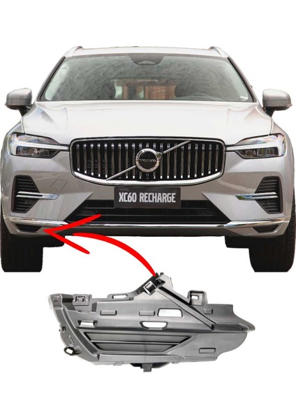 Volvo XC60 Ön Tampon Iç Sis Kapağı Sağ 2022 2024