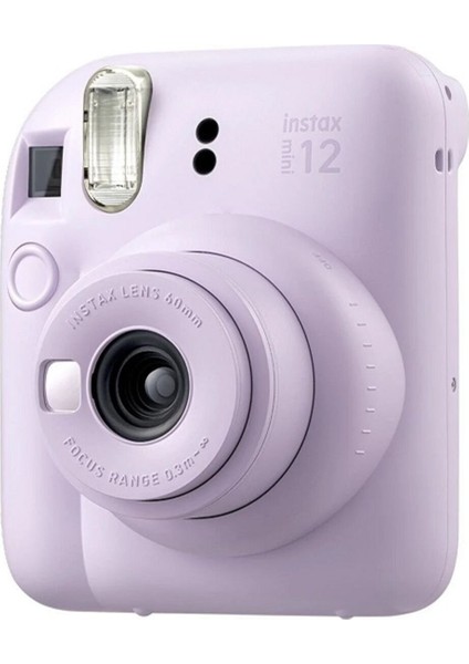 Sd Instax Mini 12 Fotoğraf Makinesi 10'lu Film ve Albümlü Çantalı Seti 87 100-3200 Mor Resmi Distri