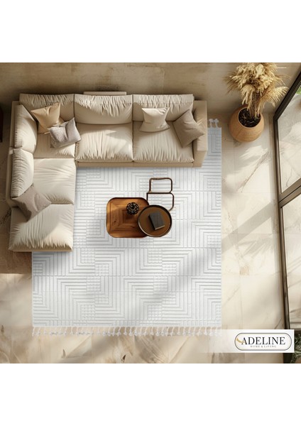 Portre 5205 Iskandinav Modern Toz Vermeyen Salon Mutfak Balkon Halısı