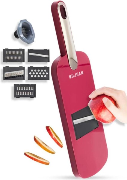 HOME 5 Başlıklı Meyve Sebze Dilimleyici Mutfak Için Çok Işlevli Rende