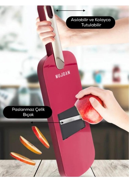 HOME 5 Başlıklı Meyve Sebze Dilimleyici Mutfak Için Çok Işlevli Rende indirimleri