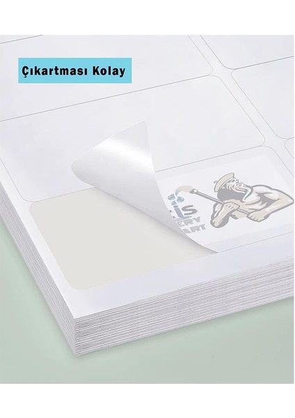 A4 Hazır Etiket 99.1X38.1 mm 10 Sayfa 1 Paket Kendinden Yapışkanlı Fotokopi Lazer Inkjet Kağıdı Yazıcılar Için Uyumlu modelleri