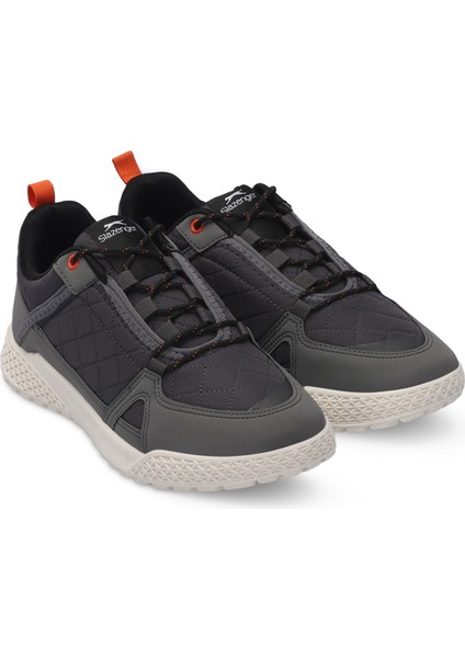 TERENTIY Erkek Sneaker Koşu & Yürüyüş Ayakkabısı Koyu Gri / Kırmızı