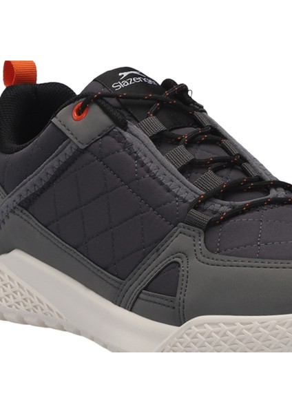 TERENTIY Erkek Sneaker Koşu & Yürüyüş Ayakkabısı Koyu Gri / Kırmızı