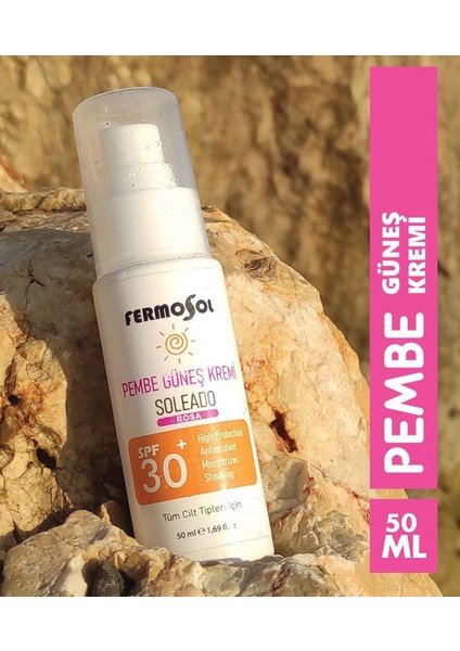 30+ Pembe Güneş Kremi