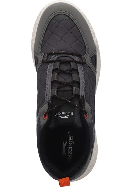 TERENTIY Erkek Sneaker Koşu & Yürüyüş Ayakkabısı Koyu Gri / Kırmızı