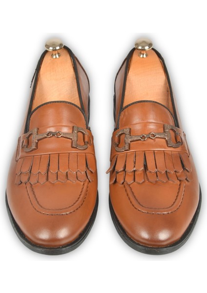 Erkek Demir Tokalı Enjeksiyon Tabanlı Deri Ayakkabı 2104493