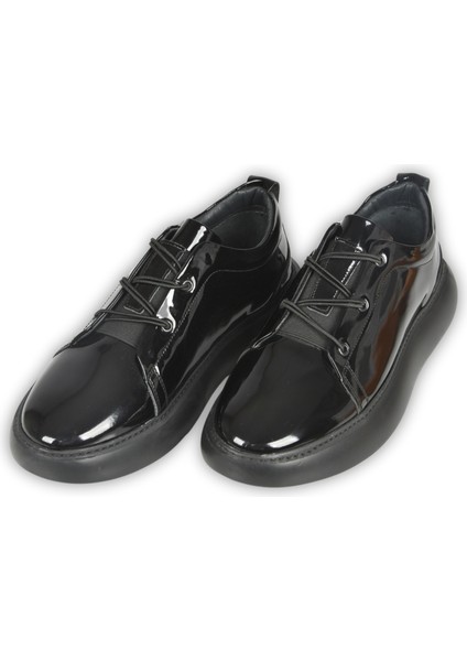 Lastik Bağcıklı Ortopedik Eva Taban Rugan Deri Ayakkabı & Sneaker 2509960 fırsatları