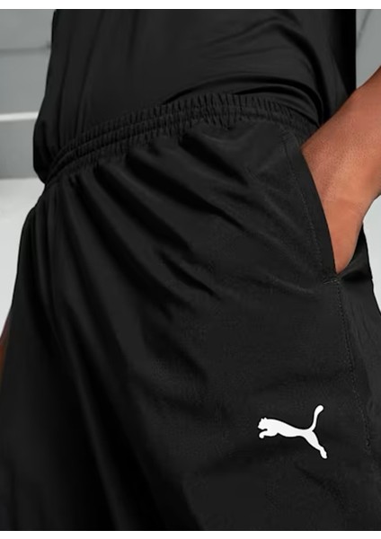 Siyah Erkek Normal Bel Dar Kalıp Eşofman Altı 52574201 Foundations Tapered Pant
