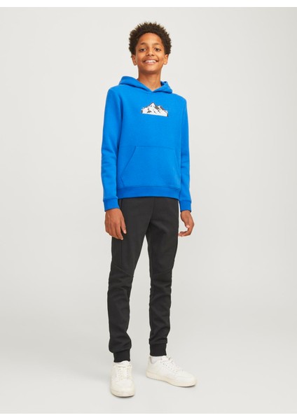 Jack & Jones Lastikli Paça Siyah Erkek Eşofman Altı 12263193