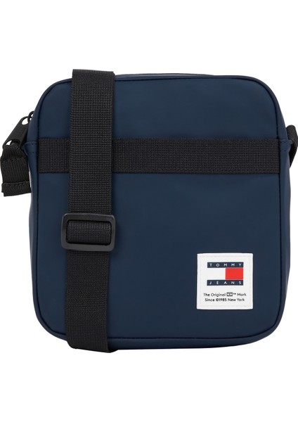 Tommy Hilfiger Lacivert 19X12X6 cm Erkek Postacı Çantası Tjm Daıly + Reporter