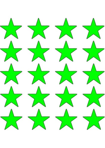 Cg Yeşil Yıldız Sakal Şeridi