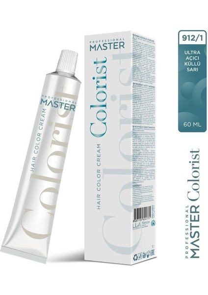 60 Ml Tüp Boya Birbirinden Harika 60 Renk Varyasyonu 912/1 Ultra Açıcı Küllü Sarı