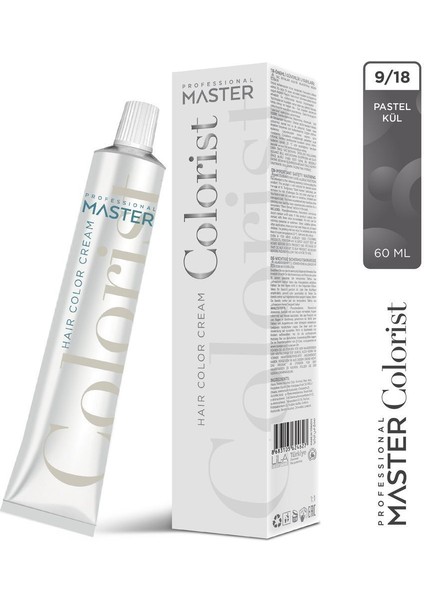 60 Ml Tüp Boya Birbirinden Harika 60 Renk Varyasyonu 9/18 Pastel Kül