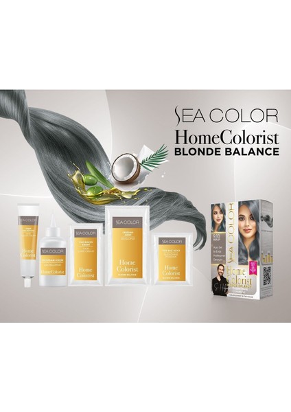 Home Colorıst (Evdeki Profesyonel Renk Uzmanınız) 2x50 Ml + 30 Ml Asistan Tüp Saç Boyası Bebek Kumralı 8.0 fiyatları