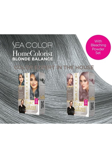 Home Colorıst (Evdeki Profesyonel Renk Uzmanınız) 2x50 Ml + 30 Ml Asistan Tüp Saç Boyası Bebek Kumralı 8.0 modelleri