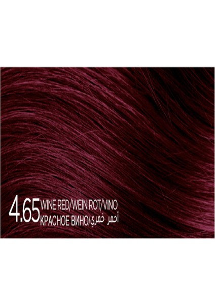 Mükemmel Beyaz Kapama (1 Pk X 2 Tüp Saç Boyası Ve Oksidan) 4.65 Şarap Kızılı