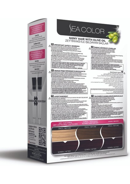 Mükemmel Beyaz Kapama (1 Pk X 2 Tüp Saç Boyası Ve Oksidan) 4.6 Kestane Kızılı