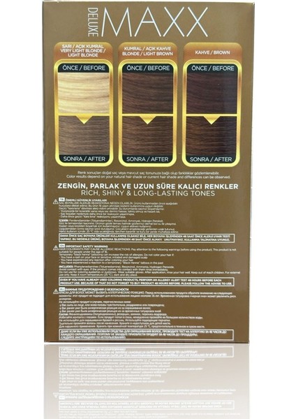 Beauty Serıes Keratinli Kalıcı Saç Boyası (2x50ml) 34 Harika Renk Açık Kumral 8.0 fiyatları