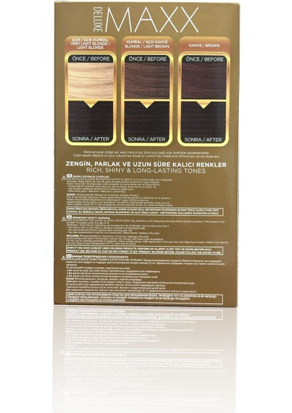 Beauty Serıes Keratinli Kalıcı Saç Boyası (2x50ml) 34 Harika Renk Koyu Kahve 3.0 fiyatları