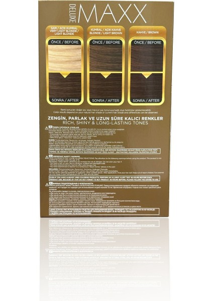 Beauty Serıes Keratinli Kalıcı Saç Boyası (2x50ml) 34 Harika Renk Koyu Kumral 6.0