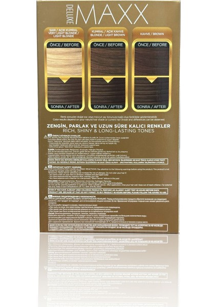Beauty Serıes Keratinli Kalıcı Saç Boyası (2x50ml) 34 Harika Renk Yoğun Küllü Kumral 7.11 fiyatları