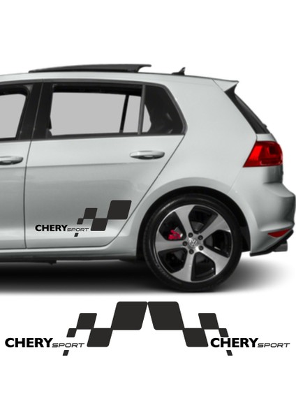 Chery Alia Için Uyumlu Aksesuar Yan Sport 56*26