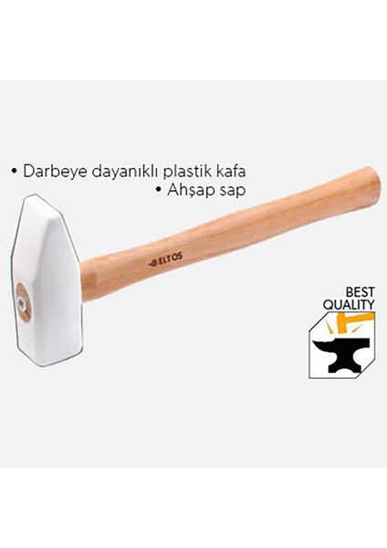 Plastik Hassas Çekiç 1000 Gr.ehc 1000
