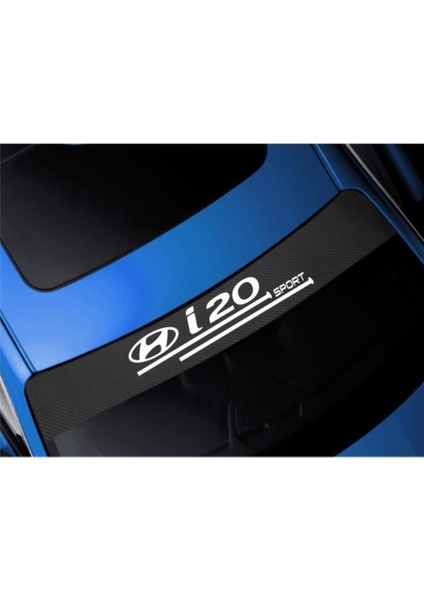 Hyundai I20 Için Uyumlu Aksesuar Oto Ön Cam Oto Sticker Karbon
