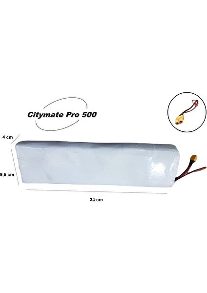 Citymate Pro 500 Batarya (ORJİNAL KAPASİTE) 36v 12.500mah Pil Elektrikli Scooter Bataryası Değişimi