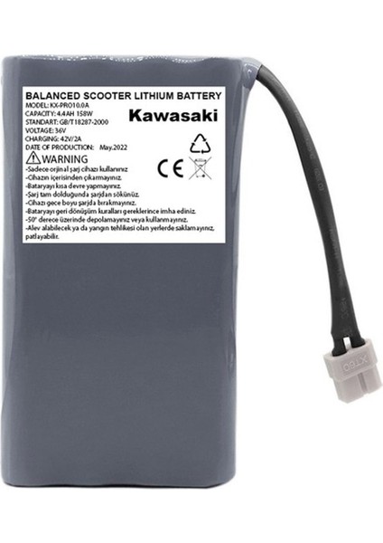 36V 4400 Mah Kawasaki Hoverboard Samsung Batarya