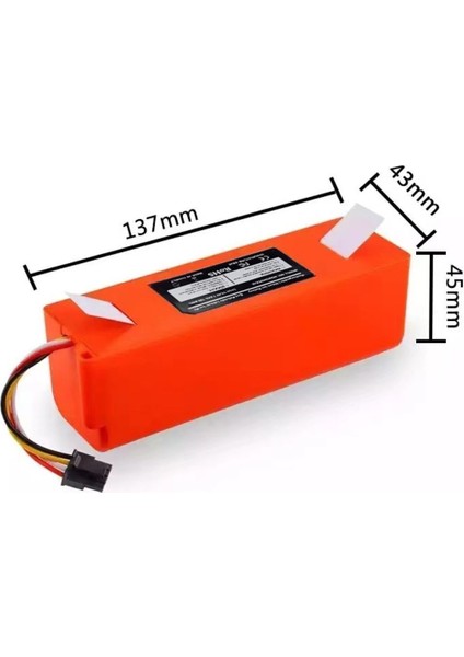 Roborock S6 Pure Uyumlu Batarya (MAKSİMUM KAPASİTE) 7000mah Pil Robot Süpürge Batarya Değişimi