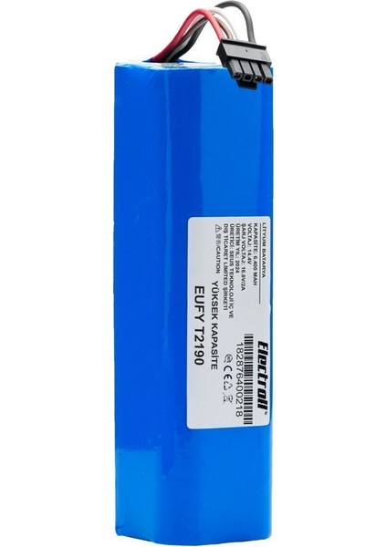 Eufy T2190 Uyumlu Batarya (ULTRA YÜKSEK KAPASİTE) 6400mah Pil Robot Süpürge Batarya Değişimi fırsatları