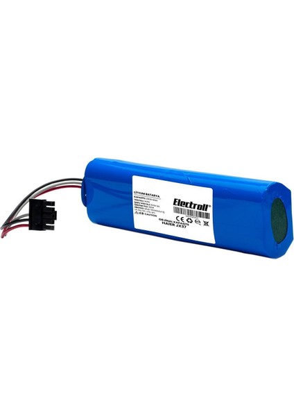Haier Jx37 Uyumlu Batarya (ORJİNAL KAPASİTE) 2600mah Pil Robot Süpürge Batarya Değişimi modelleri