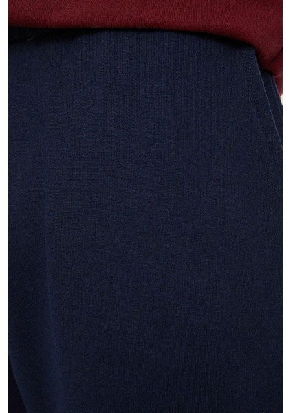 Erkek Polyester Bisiklet Yaka Uzun Kol Regular Fit Baskılı Pijama Takımı