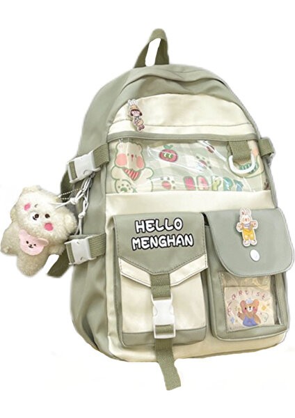 Lise Öğrencileri Üniversite Öğrencileri Için Okul Büyük Kapasiteli Sırt Çantası (Yurt Dışından)