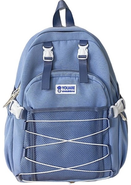 Ortaokul Öğrencisi Okul Kadınlar Sırt Büyük Kapasiteli Seyahat Sırt Çantası (Yurt Dışından)