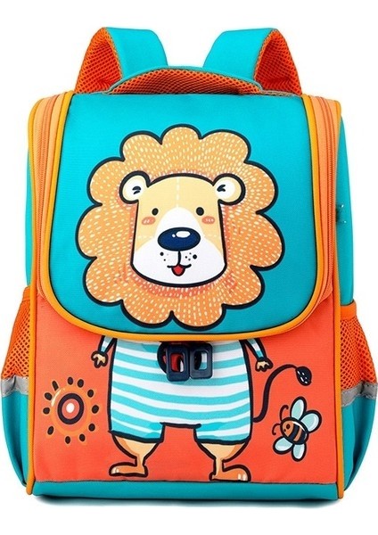 Öğrenci Okul Karikatür Tuval Büyük Kapasiteli Su Geçirmez Anaokulu Uzay Sırt Çantası (Yurt Dışından)