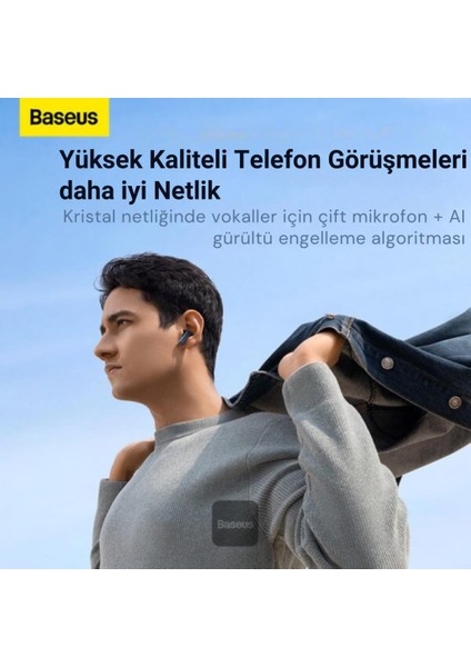 Profesyonel Anc Gürültü Engelleyici 2 Modlu Kulakiçi 5.3 Bluetooth Kulaklık Titanyum Diyafram