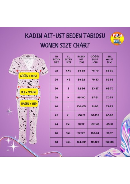 Kadın Polyester Gömlek Yaka Uzun Kol Yumuşak Yılbaşı Temalı Gömlek-Pantolon Örme Pijama Takımı modelleri