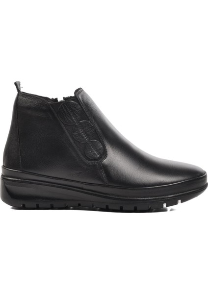 9935 Siyah Hakiki Deri Kadın Bot fiyatları
