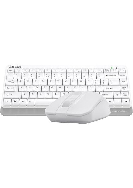 A4 Tech FG1112 2.4 Q Fn-Mm Mini Klavye+Mouse Set Beyaz