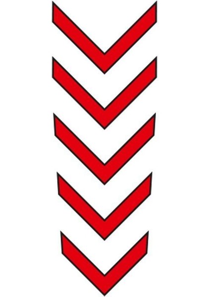 Cg Kırmızı Çamurluk Üst Sticker